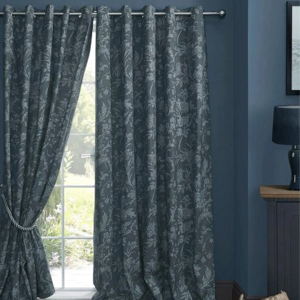 Laura Ashley Lloyd Midnight Curtains Laura Ashley Lloyd Midnight Curtains