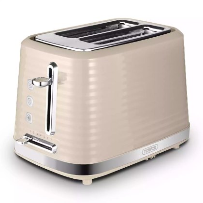 Tower Saturn Latte 2 Slice Toaster Tower Saturn Latte 2 Slice Toaster