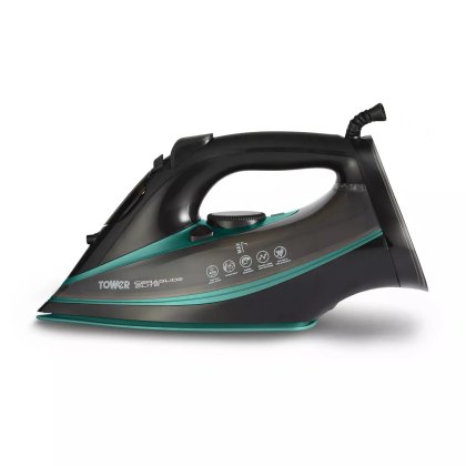 Tower Ceraglide 3100W Black and Teal Iron Ultra Speed Tower Ceraglide 3100W Black and Teal Iron Ultra Speed