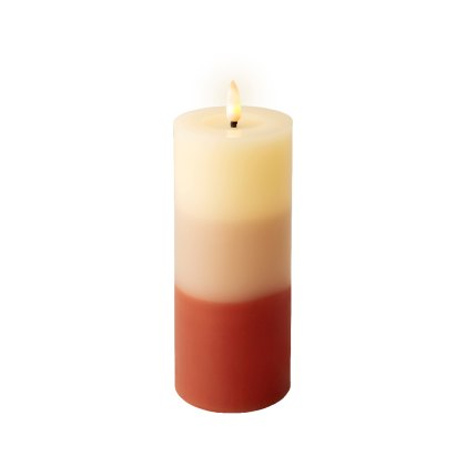 Kaemingk LED Red 3 Shade Candle Kaemingk LED Red 3 Shade Candle