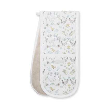 Sophie Allport Spring Chicken Double Oven Glove Sophie Allport Spring Chicken Double Oven Glove