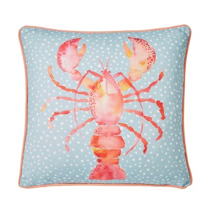 Fusion Lobster Outdoor Cushion Orange Fusion Lobster Outdoor Cushion Orange