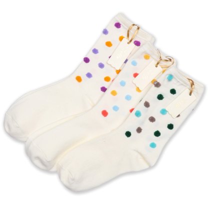 Zelly Mini Pom Pom Socks Zelly Mini Pom Pom Socks