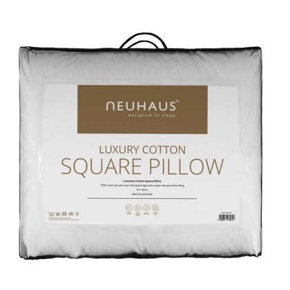 Neuhaus Luxury Cotton Square Pillow Neuhaus Luxury Cotton Square Pillow
