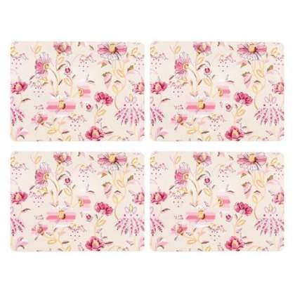 Cath Kidston Friendship Gardens 4 Pack of Rectangular Placemats Cath Kidston Friendship Gardens 4 Pack of Rectangular Placemats