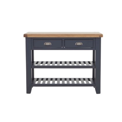 Heritage Editions Blue Console Table