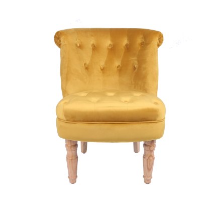 Monty Accent Chair in Mustard
