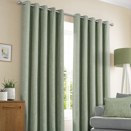 Sundour Amberley Sage Eyelet Curtains Sundour Amberley Sage Eyelet Curtains