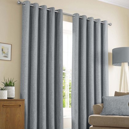 Sundour Amberley Nickel Eyelet Curtains Sundour Amberley Nickel Eyelet Curtains