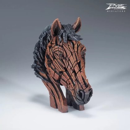 Edge Sculptures - Miniature Horse Bust