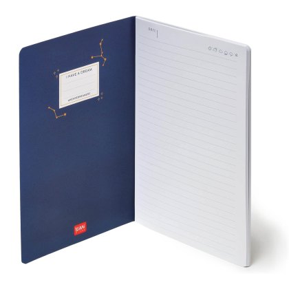 Legami Stars A5 Lined Notebook