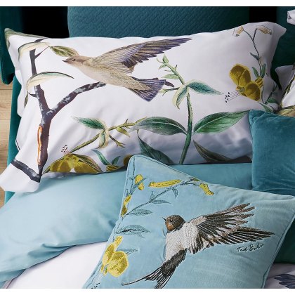 Ted Baker Botanical Birds Multi Cushion