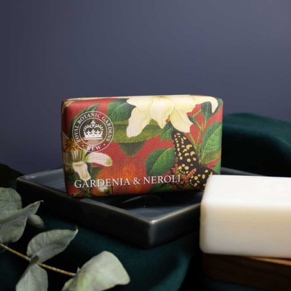 The English Soap Company Kew Gardens Gardenia and Neroli Wrapped Soap