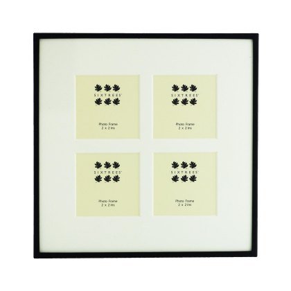 Sixtrees Park Lane Black Collage Photo Frame Sixtrees Park Lane Black Collage Photo Frame