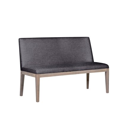 Falun Dark Grey Short Bench Falun Dark Grey Short Bench
