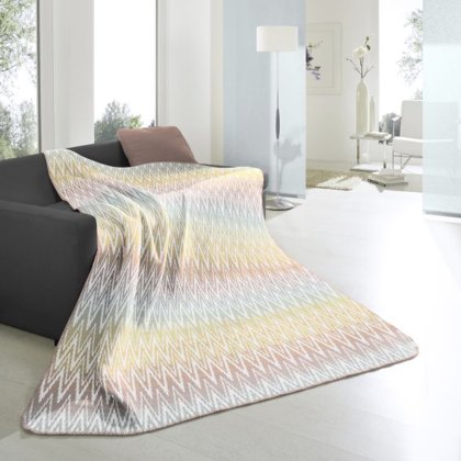 Biederlack Zigzag Pastel Throw