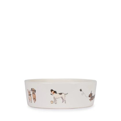 Sophie Allport Doggy Daycare Stoneware Dog Bowl Sophie Allport Doggy Daycare Stoneware Dog Bowl