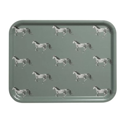 Sophie Allport Grey Horse Large Serving Tray Sophie Allport Grey Horse Large Serving Tray