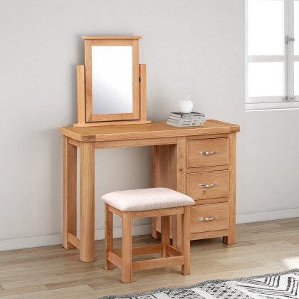 Gloucester Oak Dressing Table Set Gloucester Oak Dressing Table Set