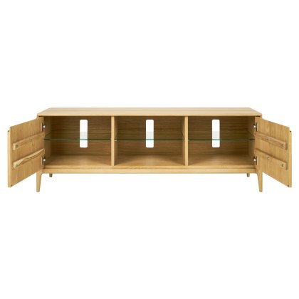 Ercol Romana Open Wide TV Unit