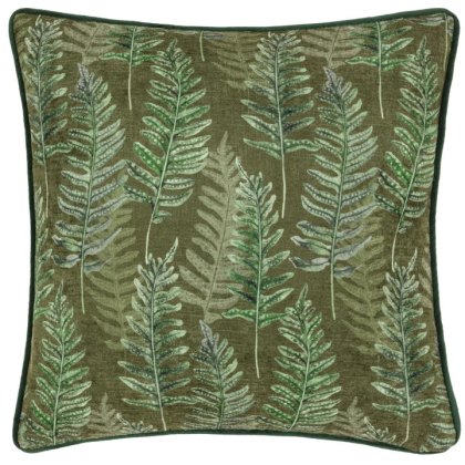 Wylder Nature Kielder Forest Khaki Fern Cushion Wylder Nature Kielder Forest Khaki Fern Cushion