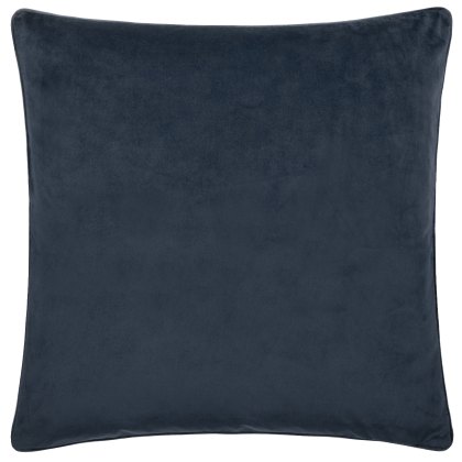 Morris & Co Strawberry Thief Indigo Jacquard Cushion