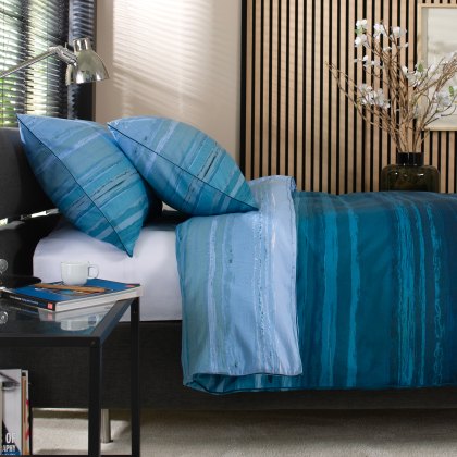 Lyndon Co Ocean Blue Duvet Cover Set