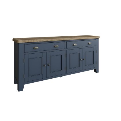 Heritage Editions Blue 4 Door Sideboard