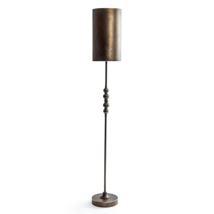 McGowan Rutherford Industrial Metal Franklin Floor Lamp with Tall Cylinder Shade McGowan Rutherford Industrial Metal Franklin Floor Lamp with Tall Cylinder Shade