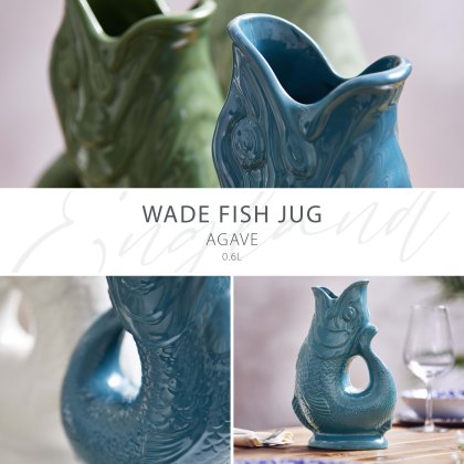 Wade Fish Jug in Agave