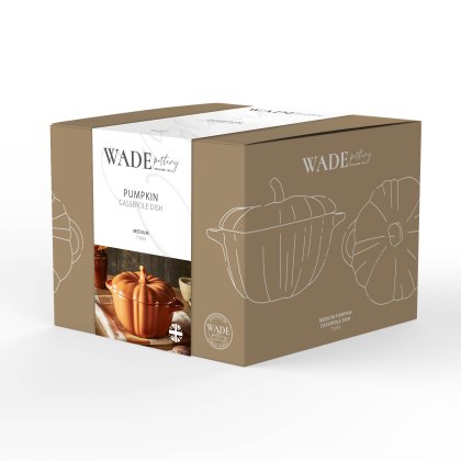 Wade Pumpkin Casserole Dish