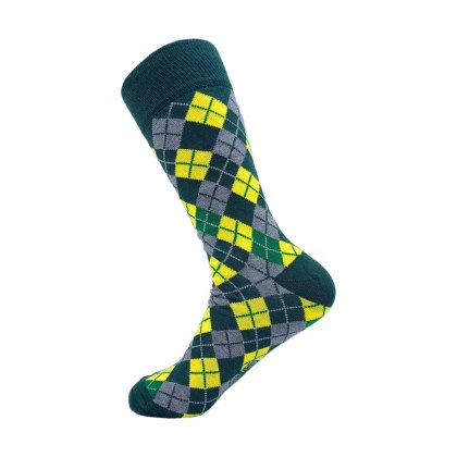 Eco Chic Green Argyle Eco-Friendly Bamboo Socks Eco Chic Green Argyle Eco-Friendly Bamboo Socks