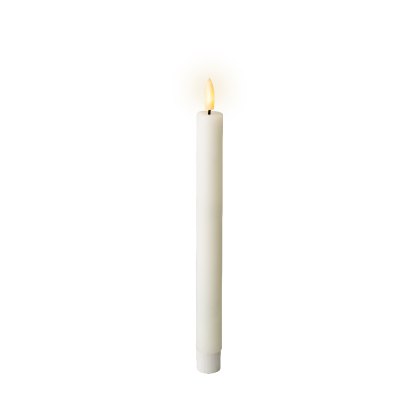 Kaemingk LED wick dinner candle White Kaemingk LED wick dinner candle White