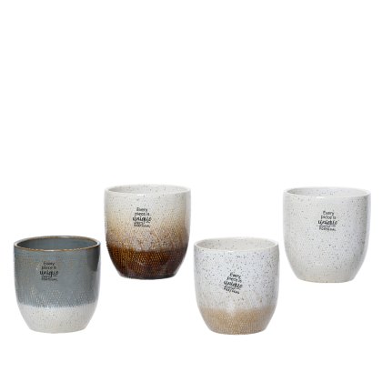 Kaemingk Planter terracotta 4 Assorted Colours Kaemingk Planter terracotta 4 Assorted Colours