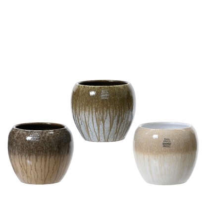 Kaemingk Planter terracotta 3 Assorted Colours Kaemingk Planter terracotta 3 Assorted Colours