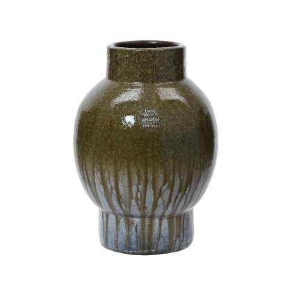 Kaemingk Green Faded Vase Kaemingk Green Faded Vase