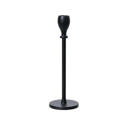 Kaemingk Candleholder aluminium matt black Kaemingk Candleholder aluminium matt black