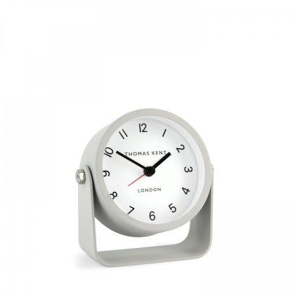 Art Marketing 4" Wren Alarm Clock Dove Grey Art Marketing 4" Wren Alarm Clock Dove Grey
