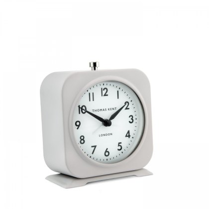Art Marketing 5" Finch Alarm Clock Warm Grey Art Marketing 5" Finch Alarm Clock Warm Grey