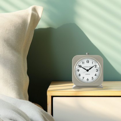 Art Marketing 5" Finch Alarm Clock Taupe