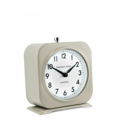 Art Marketing 5" Finch Alarm Clock Taupe Art Marketing 5" Finch Alarm Clock Taupe