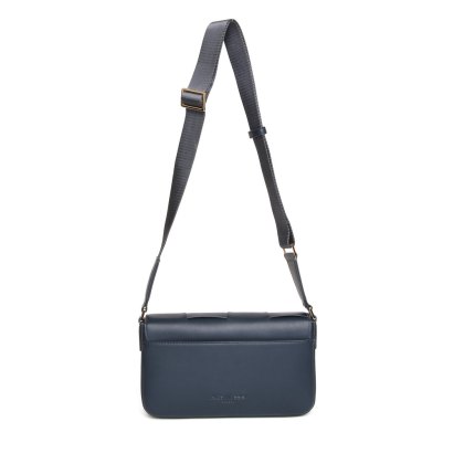 Alice Wheeler Nappa Lisbon CrossBody Bag Navy