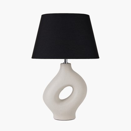 Pacific Ulla Monochrome Organic Ceramic Table Lamp Pacific Ulla Monochrome Organic Ceramic Table Lamp