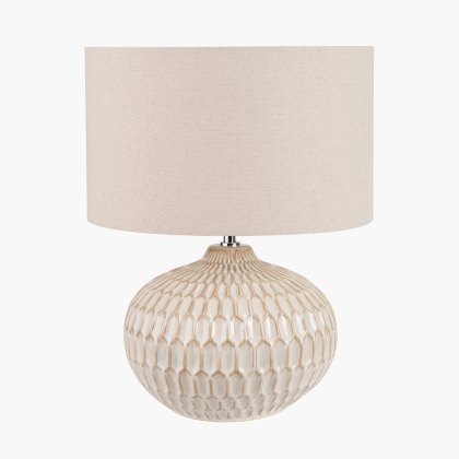Pacific Draydon Natural Mango Wood Textured Cone Table Lamp Pacific Draydon Natural Mango Wood Textured Cone Table Lamp