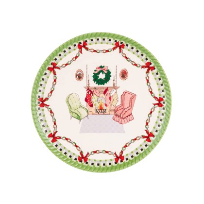 Cath Kidston Christmas Set of 2 Side Plates