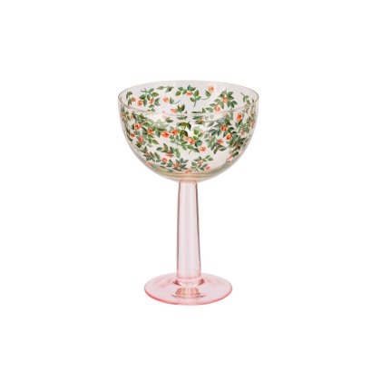 Cath Kidston Christmas Set of 2 Champagne Coupes