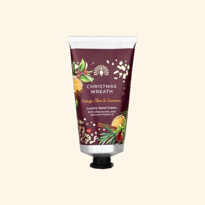 The English Soap Company Christmas Tidings Christmas Wreath Hand Cream