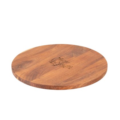 Woodbury Lane Round Wooden Board