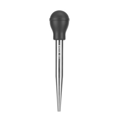 Luxe Stainless Steel Baster with Cleaning Brush