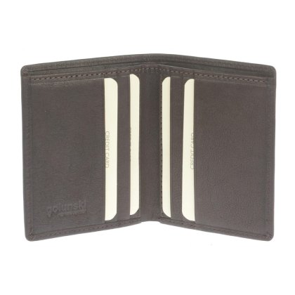 Golunski RFID Blocking Brown Notecase